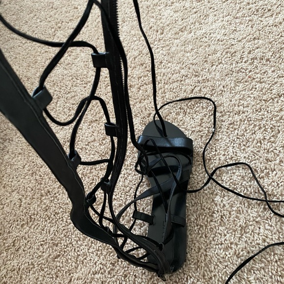 DONATED // RAYE // revolve strappy sandals - Picture 7 of 8